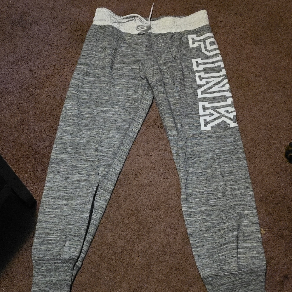PINK Victoria's Secret Kids Heather Gray Sweatpants